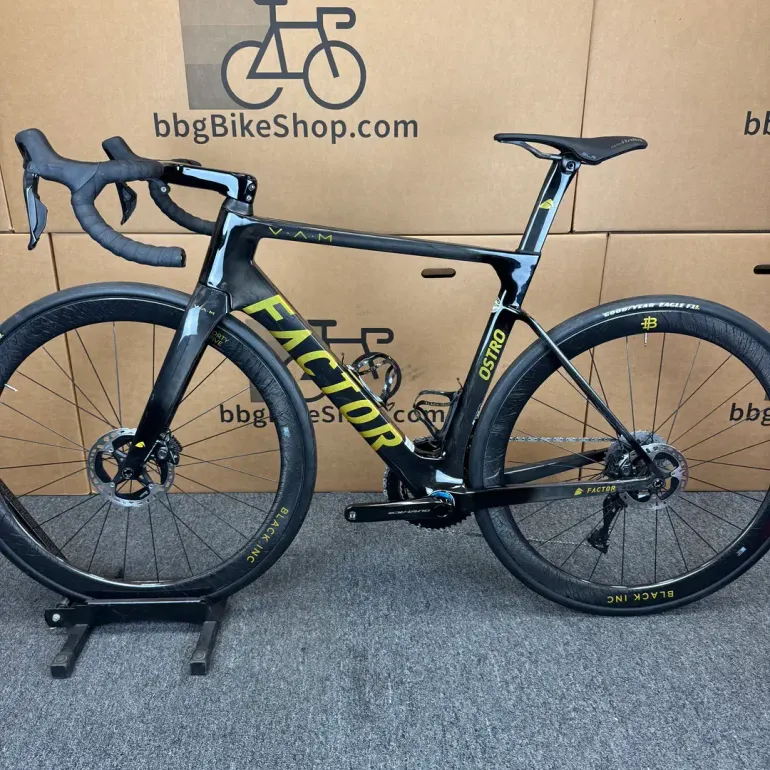 Used Factor Factor Ostro VAM Brushed Gold Edition 2024 54cm 2024 Road & Gravel, Black — image 2 of 13