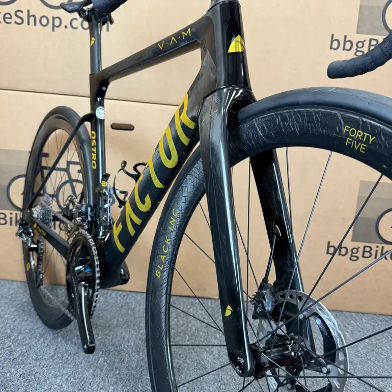 Used Factor Factor Ostro VAM Brushed Gold Edition 2024 54cm 2024 Road & Gravel, Black — image 12 of 13