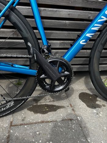 Used Canyon Ultimate CF SL Disc 8.0 Di2 2020 2020 Road & Gravel, Blue — image 4 of 6