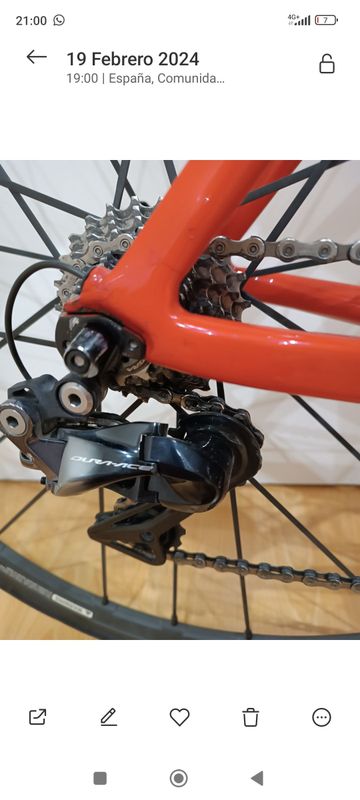 Used Ridley Noah SL Team Lotto 2016 Road & Gravel