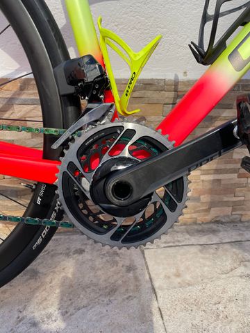 Used CUBE Attain SRAM Red eTap AXS 2020 Road & Gravel, Red — image 3 of 7