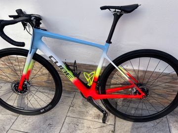Used CUBE Attain SRAM Red eTap AXS 2020 Road & Gravel, Red — image 2 of 7