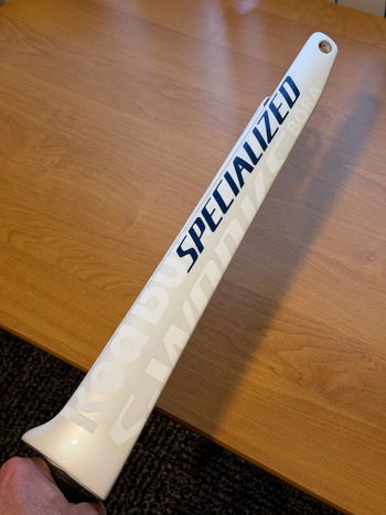 Used Specialized S-Works Tarmac SL8 LTD 2025 2025 Road & Gravel, White — image 10 of 12