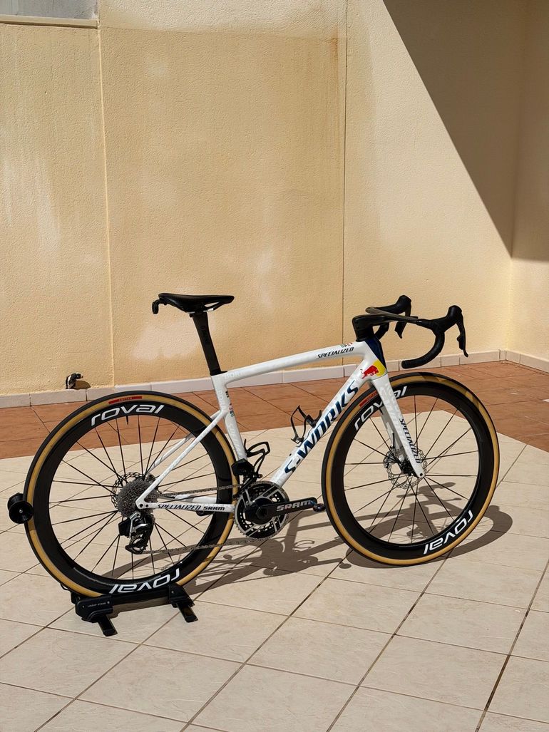 Used Specialized S-Works Tarmac SL8 LTD 2025 2025 Road & Gravel, White — image 8 of 12