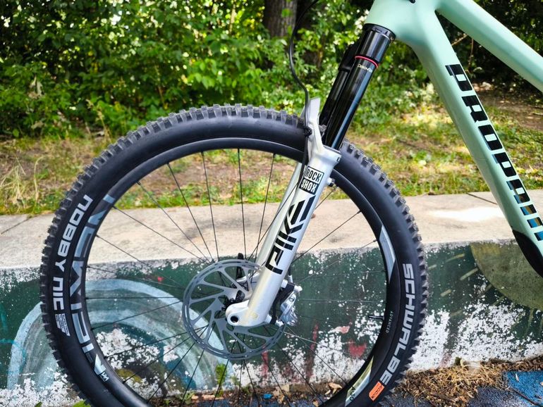 Used Propain Hugene SRAM XX Eagle AXS (T-Type) 2023 Mountainbike, Green — image 9 of 10