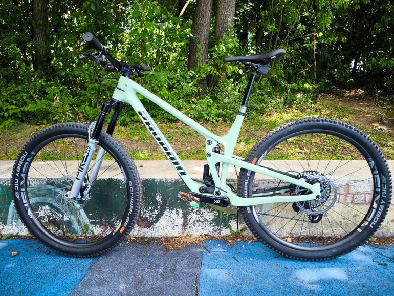 Used Propain Hugene SRAM XX Eagle AXS (T-Type) 2023 Mountainbike, Green — image 6 of 10
