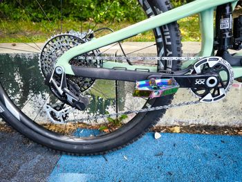 Used Propain Hugene SRAM XX Eagle AXS (T-Type) 2023 Mountainbike, Green — image 2 of 10