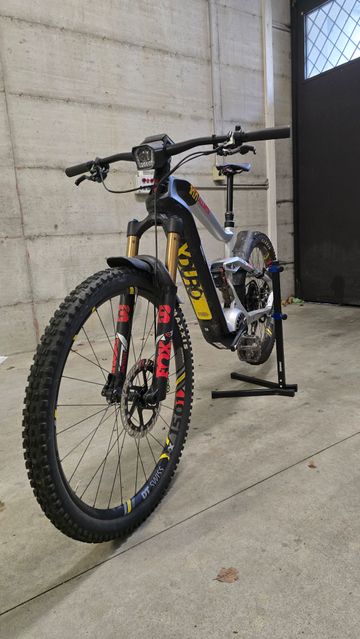 Gebrauchtes Haibike Flyon XDURO AllMtn 10.0 2021 2021 Mountainbike, Hellgrau, 29 — Bild 5 von 7