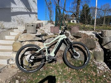 Used Haibike AllTrail 4 29 2022 2022 Mountainbike, Green, 29 — image 1 of 3