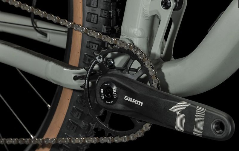Used CUBE STEREO ONE22 PRO 2024 2024 Mountainbike, Light Gray, 27.5, 29 — image 7 of 8