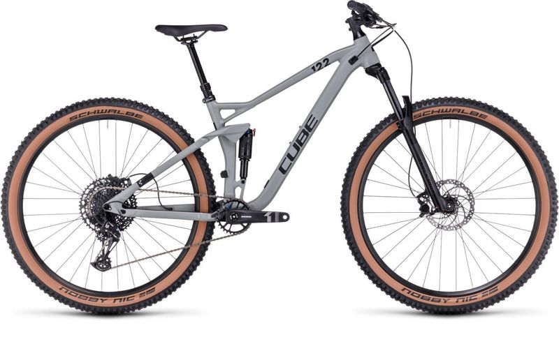 Used CUBE STEREO ONE22 PRO 2024 2024 Mountainbike, Light Gray, 27.5, 29 — image 1 of 8