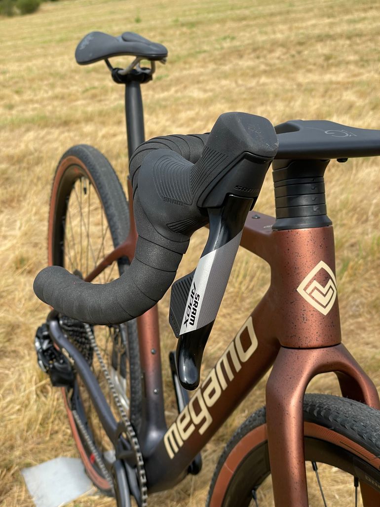 Used Megamo Silk Sram Apex Etap AXS 2024 Road & Gravel, Orange — image 5 of 9