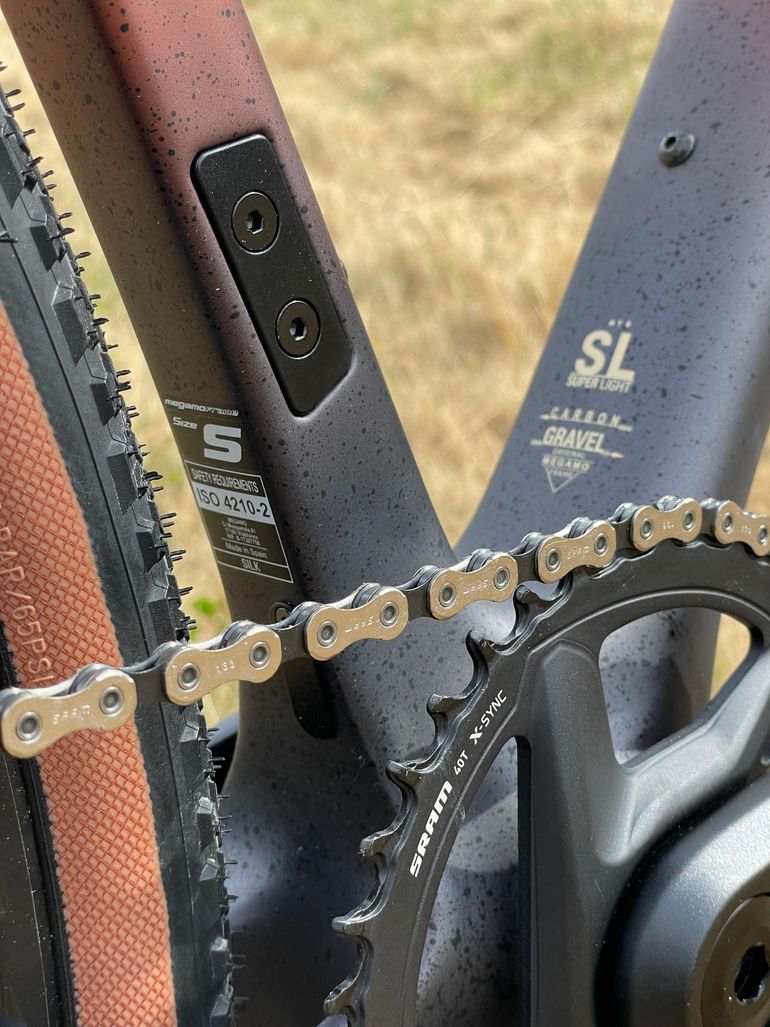 Used Megamo Silk Sram Apex Etap AXS 2024 Road & Gravel, Orange — image 8 of 9