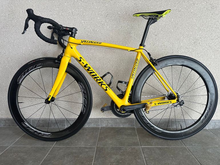 Used Specialized Tarmac Shimano Ultegra Di2 2017 Road & Gravel, Orange — image 2 of 7
