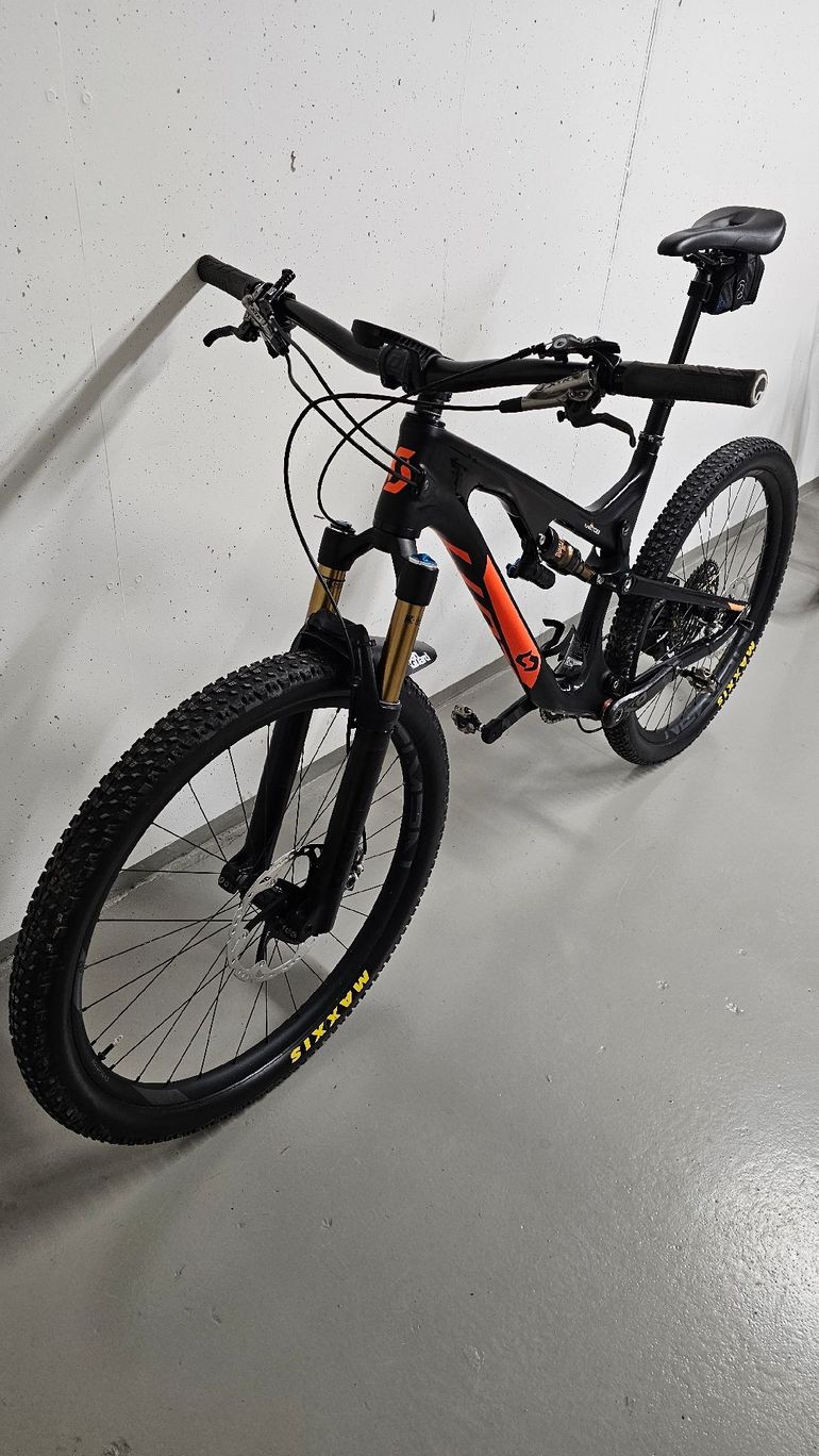 Used Scott Genius SRAM X0 Eagle AXS (T-Type) 2015 Mountainbike, Black — image 2 of 9