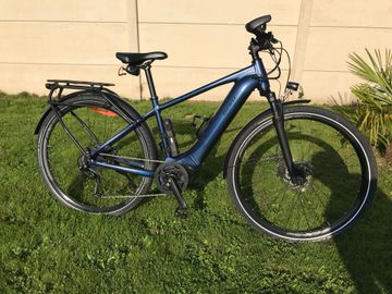 Used Giant Explore E+2 2022 Mountainbike, Blue — image 1 of 4