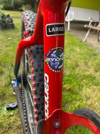 Used Cannondale Cad3 F800 USA Limited Edition 1998 Mountainbike, Red — image 13 of 19