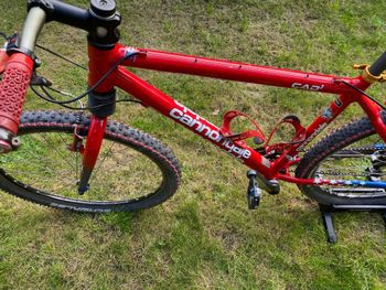 Used Cannondale Cad3 F800 USA Limited Edition 1998 Mountainbike, Red — image 2 of 19