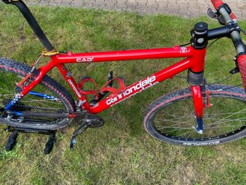 Used Cannondale Cad3 F800 USA Limited Edition 1998 Mountainbike, Red — image 10 of 19