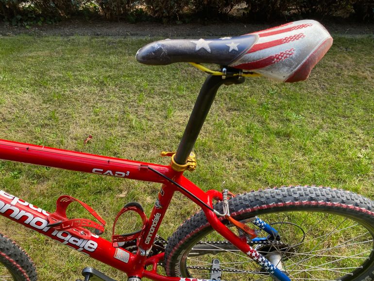 Used Cannondale Cad3 F800 USA Limited Edition 1998 Mountainbike, Red — image 5 of 19