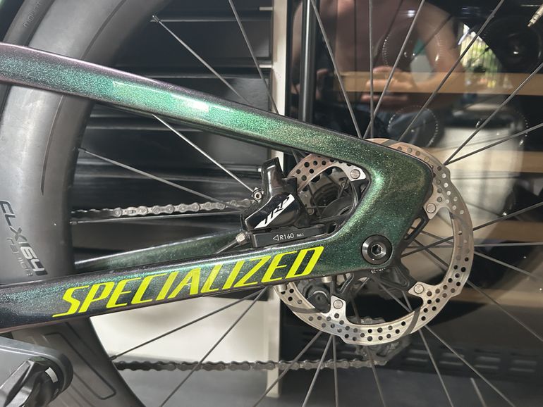 Used Specialized Shiv Expert Disc 2022 2022 Road & Gravel, Green — image 9 of 10