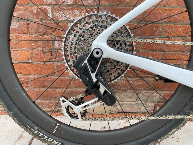 Used Cervélo Aspero Sram Eagle Transmission XX 2024 Road & Gravel, White — image 3 of 5