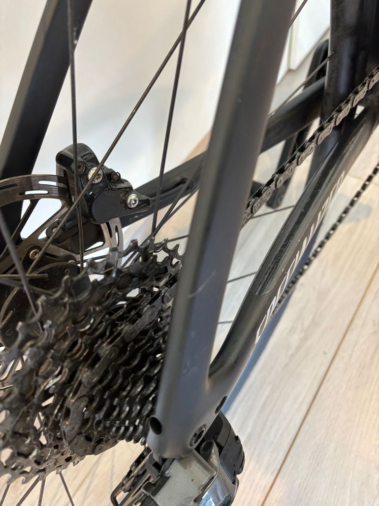 Used Specialized Tarmac SRAM Rival eTap AXS 2021 Road & Gravel, Green — image 12 of 13