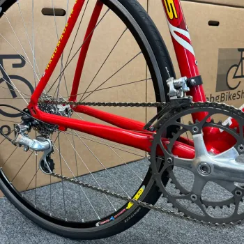 Used Cannondale Cannondale CAAD5 Saeco Team Full Dura-Ace Vintage Road 2002 (54cm) 2002 Road & Gravel, Red — image 5 of 6