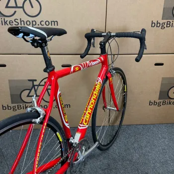 Used Cannondale Cannondale CAAD5 Saeco Team Full Dura-Ace Vintage Road 2002 (54cm) 2002 Road & Gravel, Red — image 6 of 6