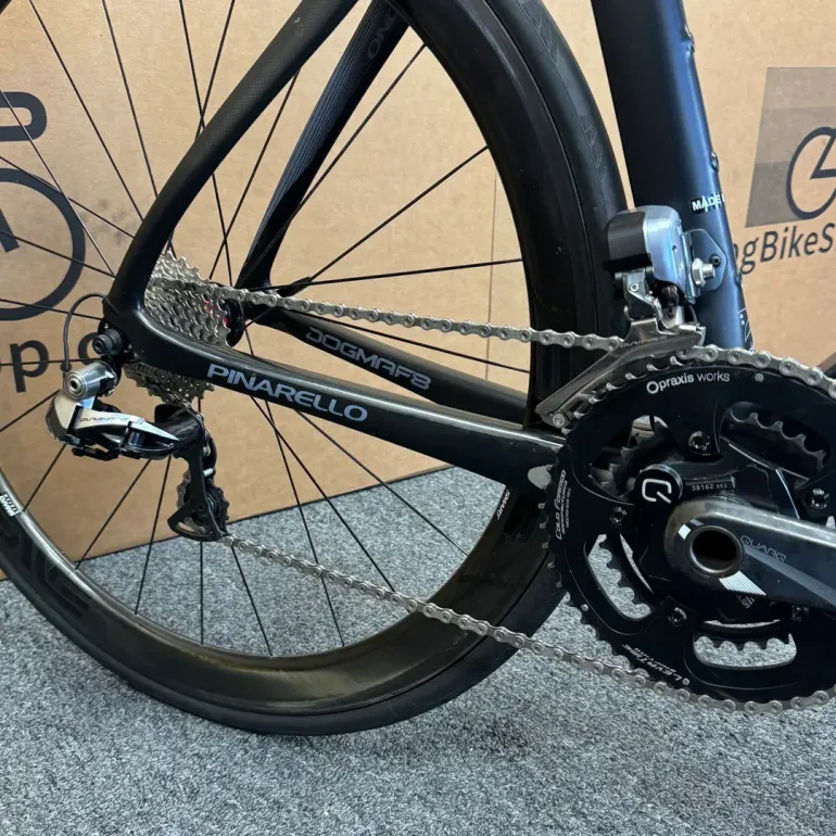 Used Pinarello Pinarello Dogma F8  Di2 Dura-Ace 2015 (56cm) 2015 Road & Gravel, Black — image 6 of 7