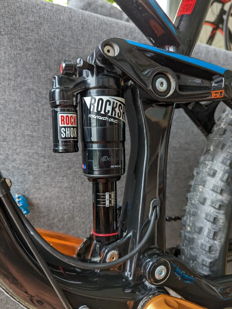 Used Radon Slide Carbon 160 9.0 HD 2017 Mountainbike, Black — image 16 of 18