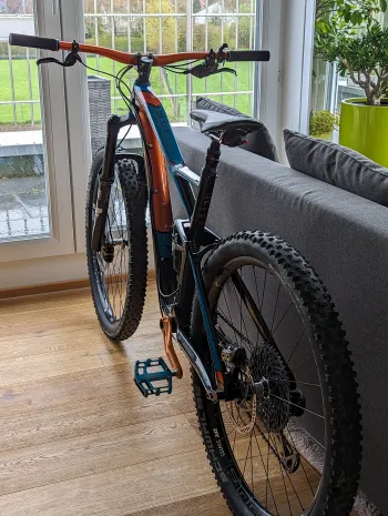Used Radon Slide Carbon 160 9.0 HD 2017 Mountainbike, Black — image 12 of 18