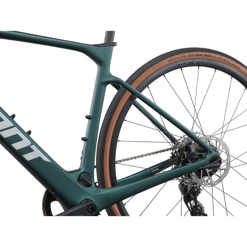 Used Giant Defy Advanced E+ Elite AR 2025 2025 Road & Gravel, Green — image 9 of 16