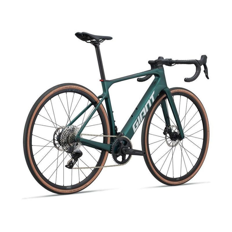 Used Giant Defy Advanced E+ Elite AR 2025 2025 Road & Gravel, Green — image 2 of 16