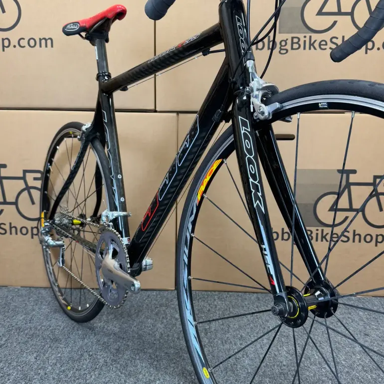 Used Look Look 555 2007 Large (55cm) 2007 Road & Gravel, Black — image 3 of 6