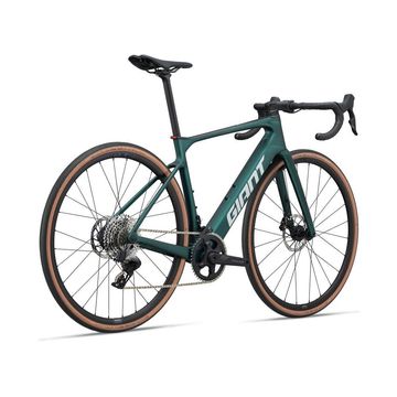 Used Giant Defy Advanced E+ Elite AR 2025 2025 Road & Gravel, Green — image 2 of 16