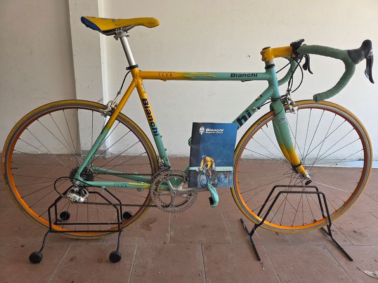Used Bianchi Bianchi Pantani 1998 Road & Gravel, Green — image 2 of 8