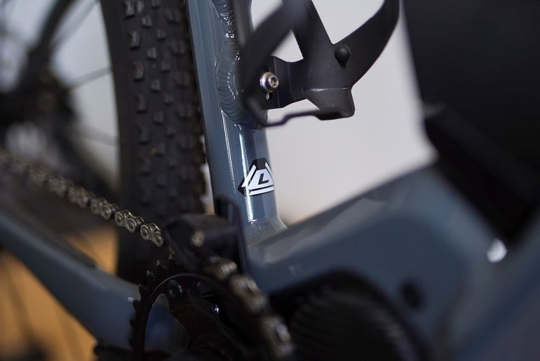 Used Merida EBIG Nine LTD 2023 Mountainbike, Light Gray — image 4 of 12