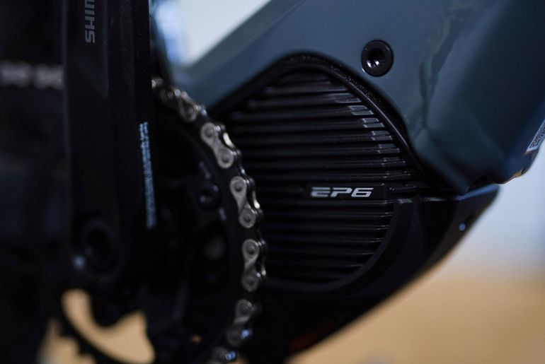 Used Merida EBIG Nine LTD 2023 Mountainbike, Light Gray — image 12 of 12