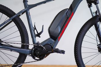 Used Merida EBIG Nine LTD 2023 Mountainbike, Light Gray — image 3 of 12