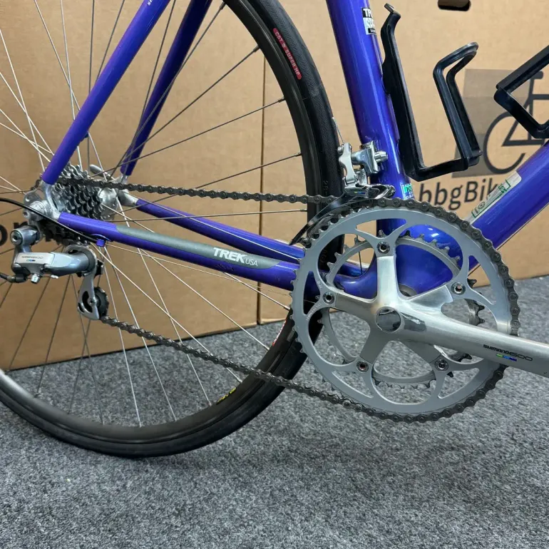 Used Trek Trek 5200, OCLV  1997 54cm 1997 Road & Gravel, Blue — image 4 of 6