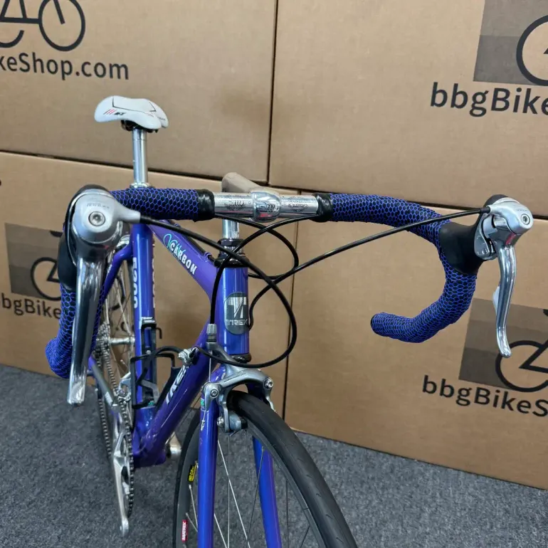 Used Trek Trek 5200, OCLV  1997 54cm 1997 Road & Gravel, Blue — image 3 of 6