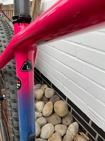 Used Specialized HT Pro Carbon 29“ Acid Pink / Blue /white / Größe L 2021 Mountainbike, Violett — image 5 of 6