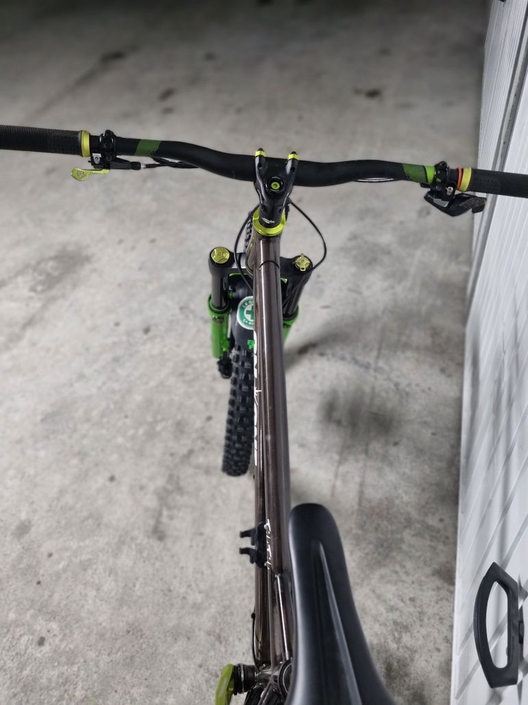 Used On-One Tiktik 2023 Mountainbike, Green — image 3 of 12