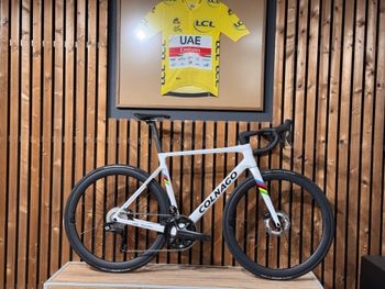 Mo　Colnago V4Rs 旧UAE(SDM3) 485s V4Rs Disc 2025 | SDM4 UAE team Emirates | SRAM Force eTap