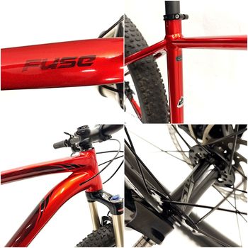 Used Specialized Fuse Comp 6Fattie 2016 2016 Mountainbike, Red, 27.5 — image 9 of 12
