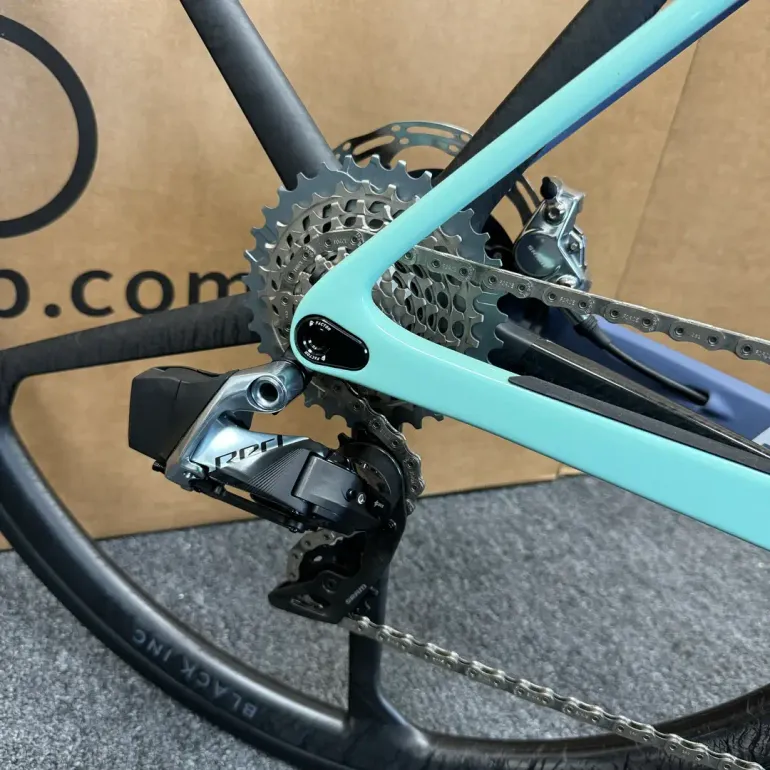 Used Factor OSTRO Paul Smith Edition 12-speed Sram Red ETap AXS - 2024 (54cm) 2024 Road & Gravel, Blue — image 7 of 17