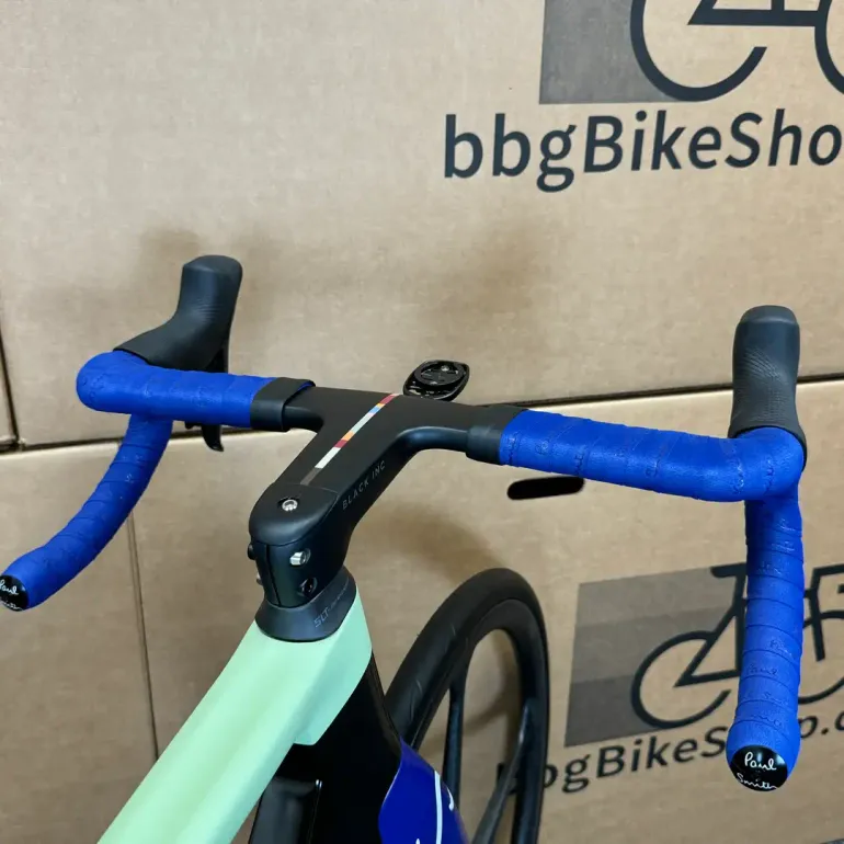 Used Factor OSTRO Paul Smith Edition 12-speed Sram Red ETap AXS - 2024 (54cm) 2024 Road & Gravel, Blue — image 3 of 17