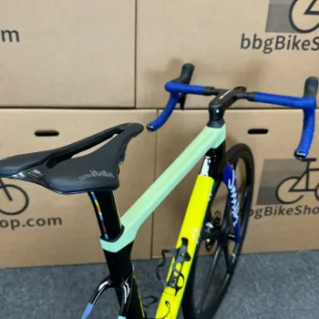 Used Factor OSTRO Paul Smith Edition 12-speed Sram Red ETap AXS - 2024 (54cm) 2024 Road & Gravel, Blue — image 9 of 17