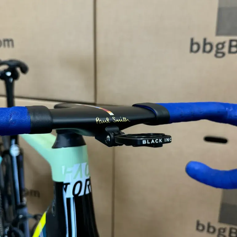Used Factor OSTRO Paul Smith Edition 12-speed Sram Red ETap AXS - 2024 (54cm) 2024 Road & Gravel, Blue — image 6 of 17